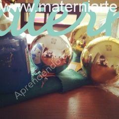 Bola de natal - Materniarte
