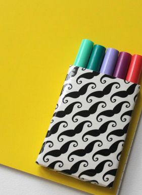 18o Dia – Oficina de férias virtual:Mini porta lápis de Duck Tape