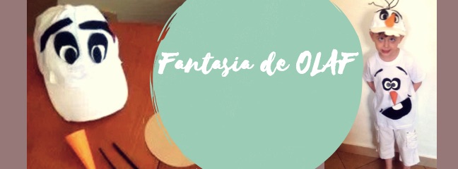 Fantasia Olaf (passo a passo)