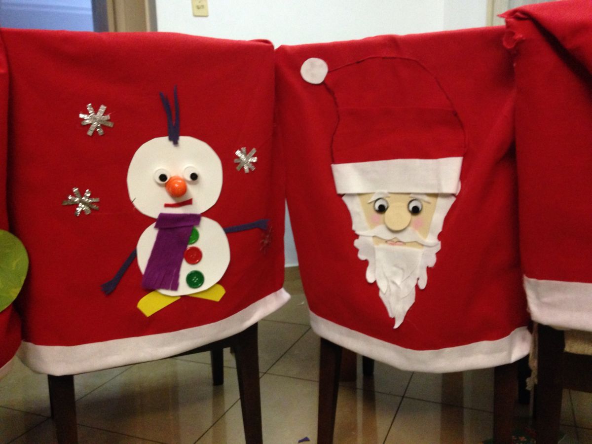 Decorando sua casa para o Natal - Cadeiras