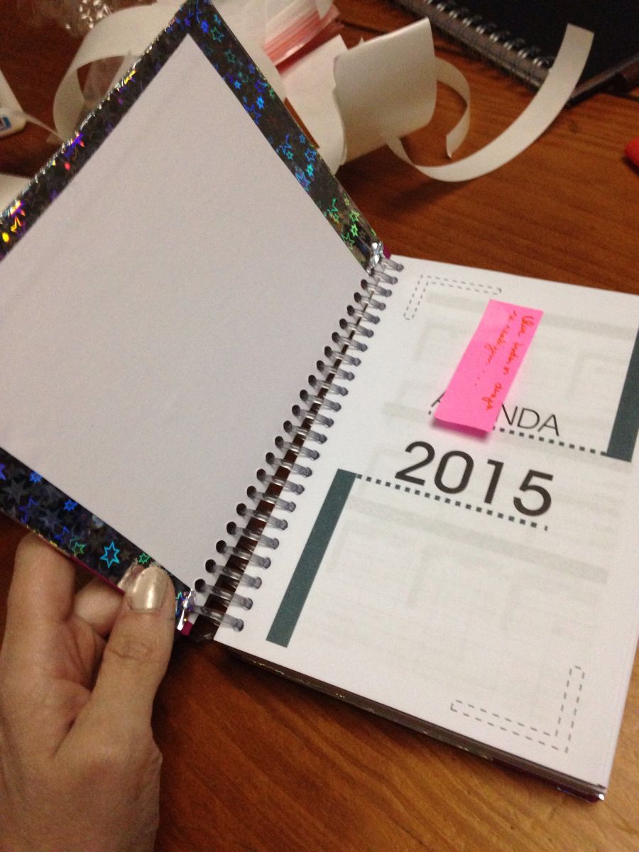 Customizando uma agenda