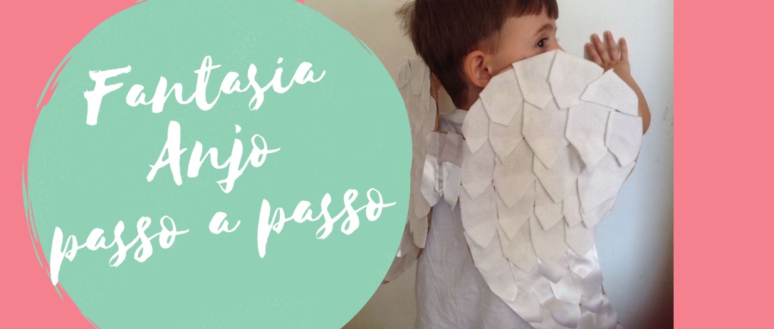 Fantasia anjo - Passo a passo asas de anjo