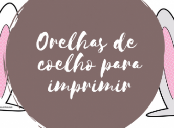 Orelhas de coelho para imprimir