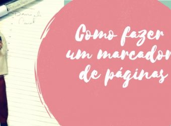 Como fazer um marcador de páginas