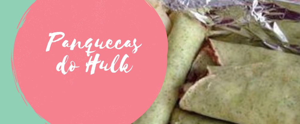 Panquecas do Hulk com brócolis