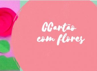 Cartão com flores