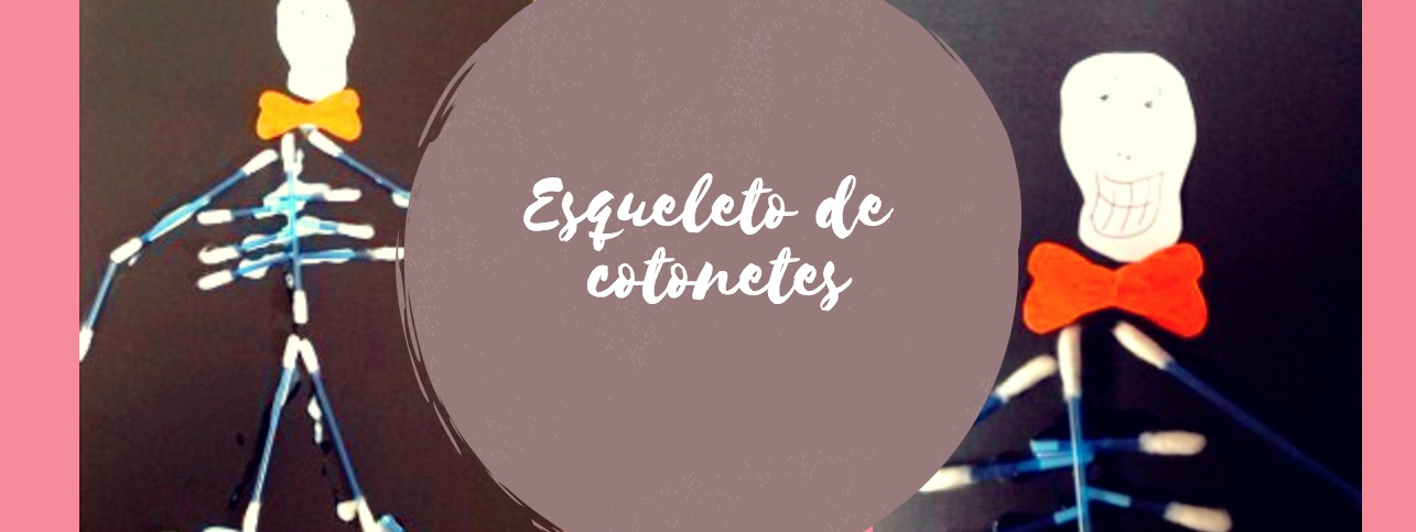 Esqueleto de cotonetes