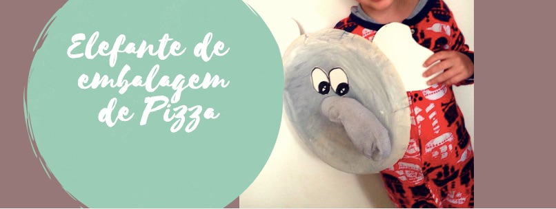 Elefante de embalagem de Pizza