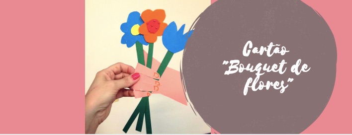 Cartão "Bouquet de flores"
