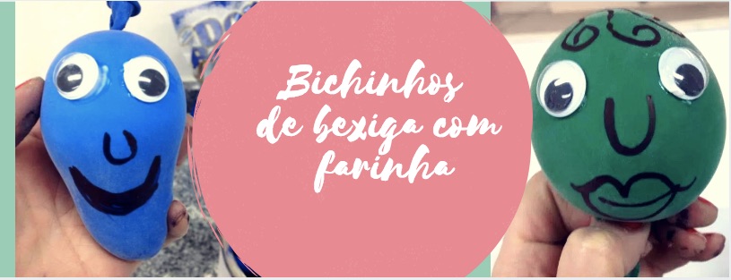 Bichinhos de bexiga com farinha