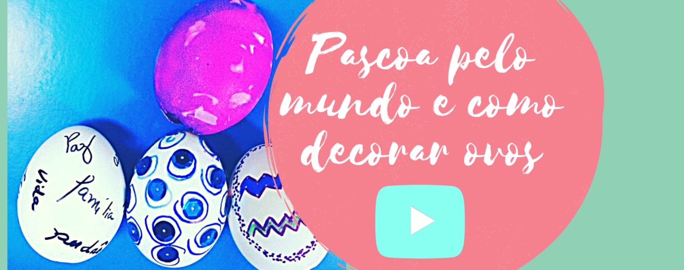 Páscoa pelo mundo e como decorar ovos.