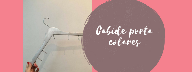 Cabide porta colares