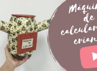 Máquina de calcular para criança