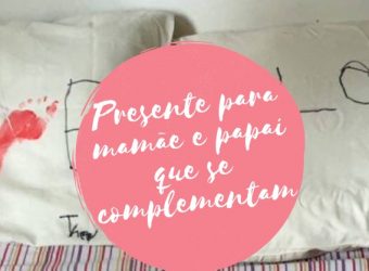 Presente para mamãe e papai que se complementam