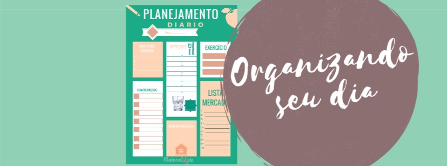 Organizando seu dia