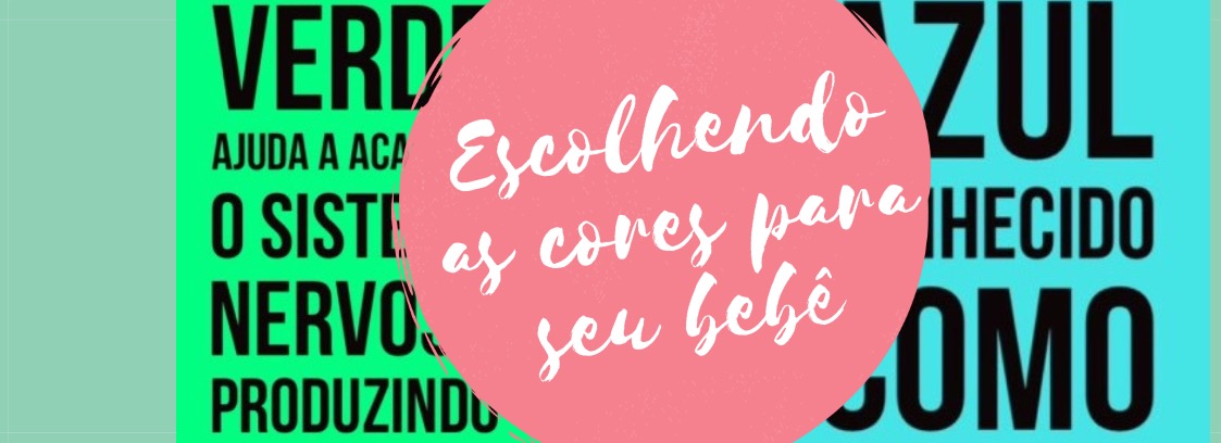 Escolhendo as cores para seu bebê