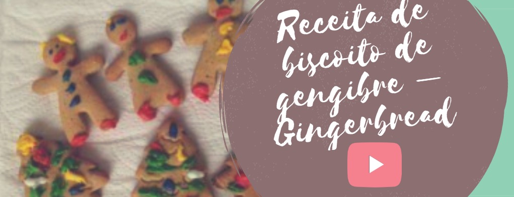 Receita de biscoito de gengibre – Gingerbread