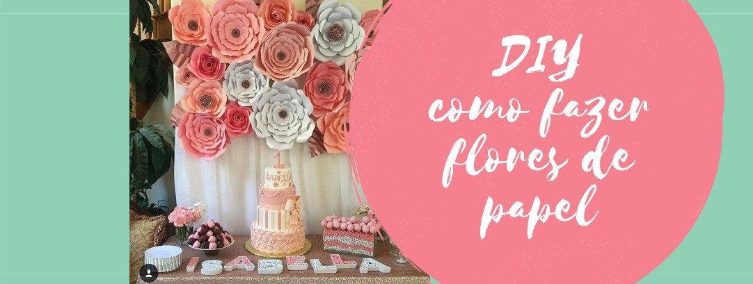 DIY como fazer flores de papel