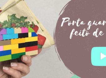 Porta guardanapo de Lego