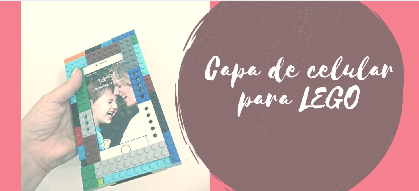 Capa para celular de LEGO