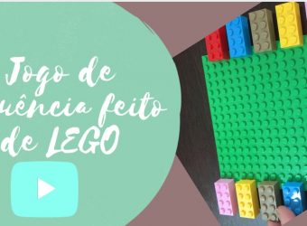 Jogo de sequência com Lego
