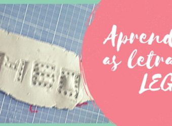Aprendendo as letras do alfabeto com LEGO
