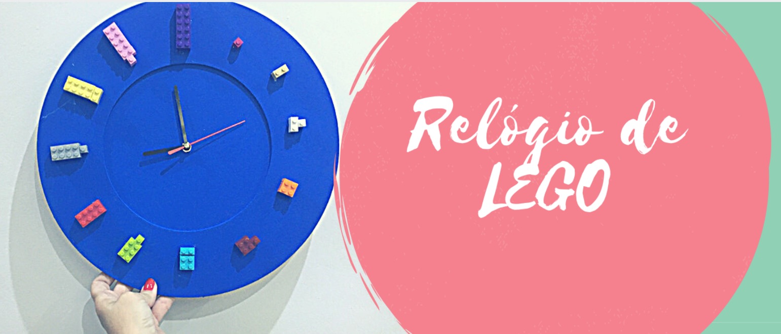 Relógio de Lego