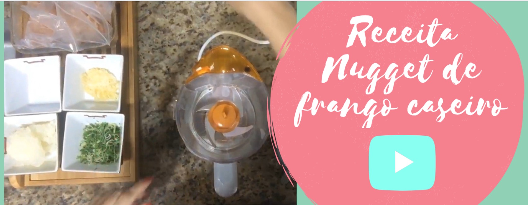 Receita de Nugget de frango caseiro