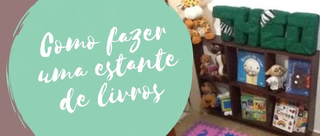 Como fazer uma estante de livros.