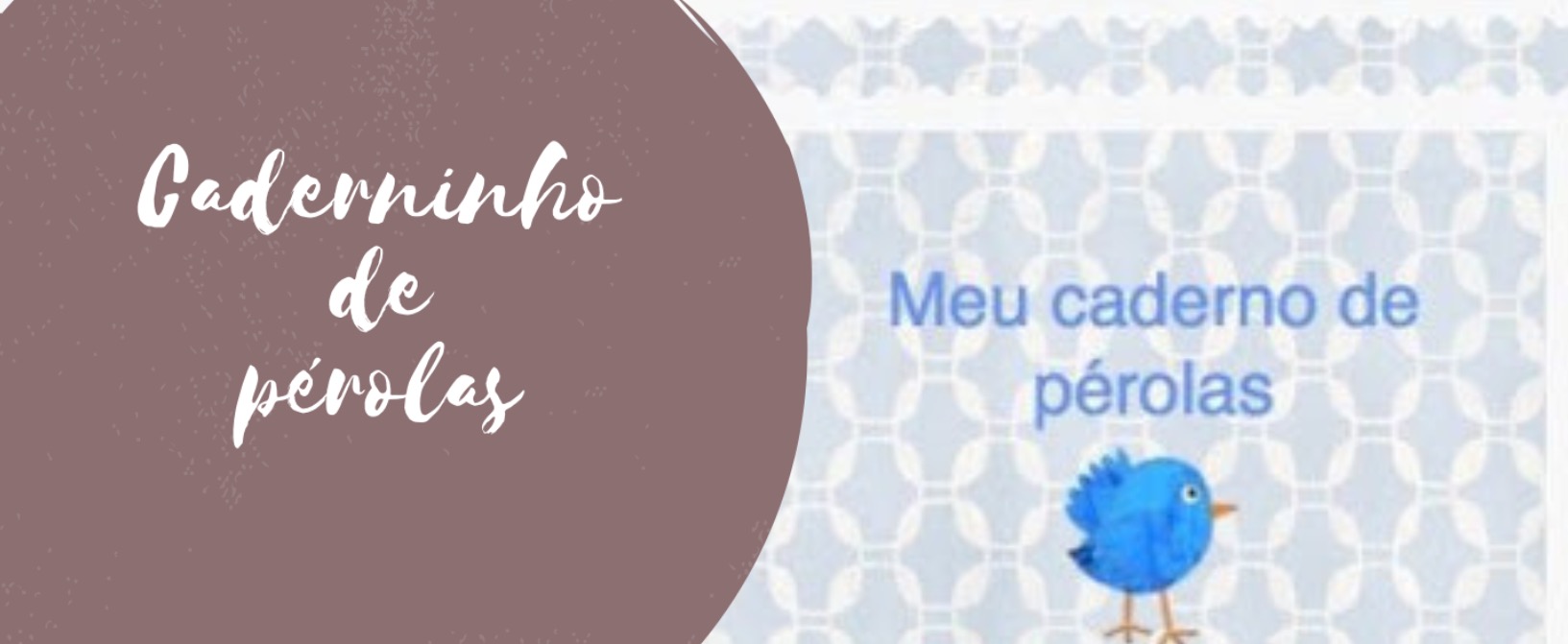 Caderninho de pérolas