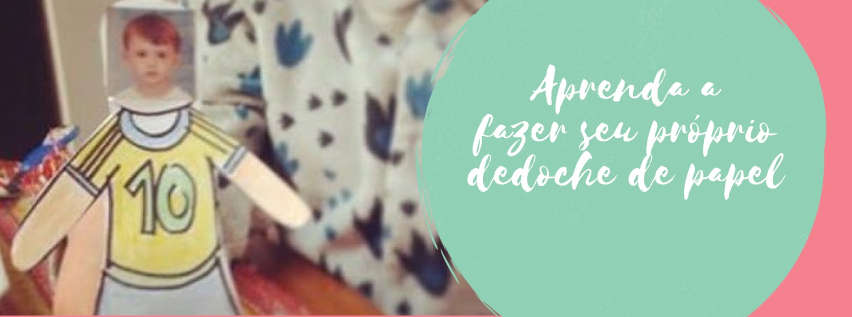 Aprenda a fazer seu próprio dedoche de papel