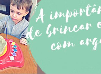 A importância de brincar e criar com argila