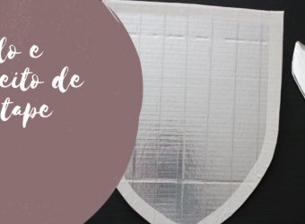 Escudo e espada de Duck Tape
