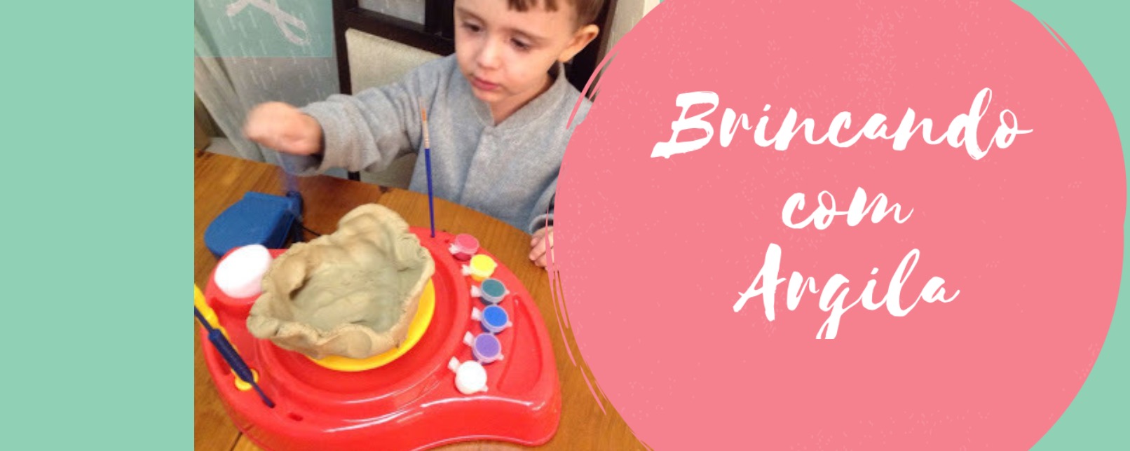 Brincando com Argila
