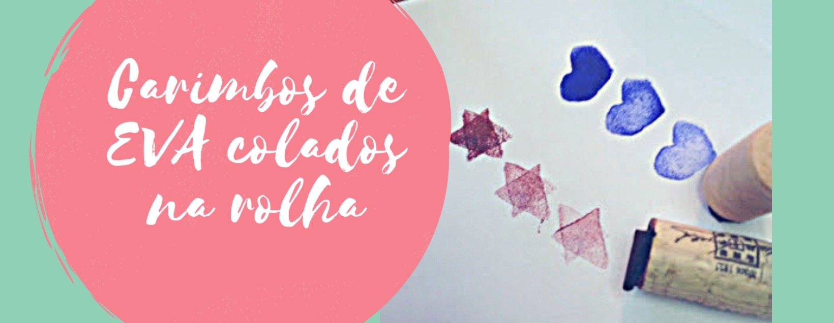 Carimbos de EVA com Rolha