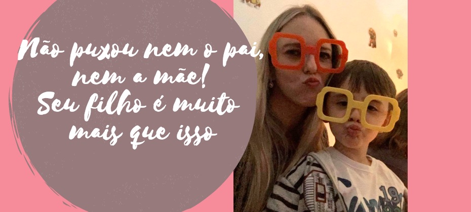 Não puxou nem o pai, nem a mãe! Seu filho é muito mais que isso