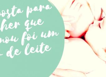 A resposta para mulher que reclamou foi um jato de leite