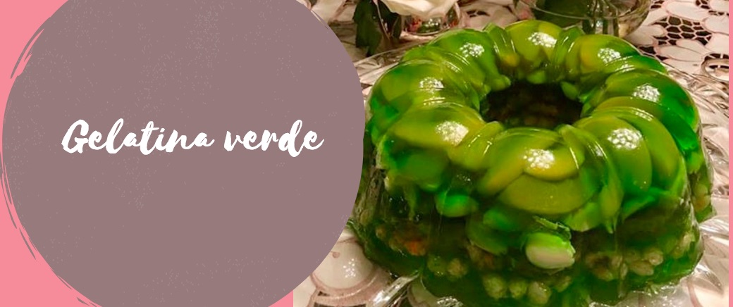 Gelatina verde
