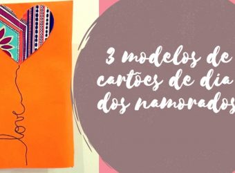 3 modelos de cartões de dia dos namorados Já que o dia dos namorados está chegando que tal fazer um lindo cartão? E acho que a melhor aparte do presente esta nas palavras de quem deu seu tempo para fazer e escrever um cartão. Tem passo a passo no canal e não esqueça de seguir e curtir!!