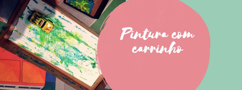 Pintura com carrinhos