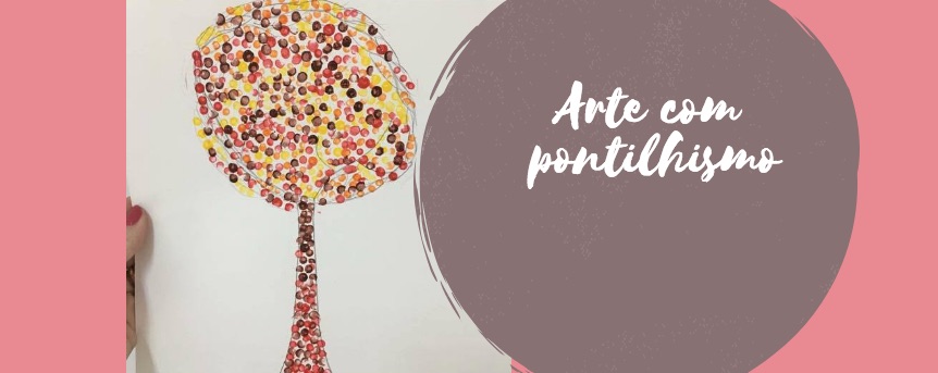 Arte com pontilhismo