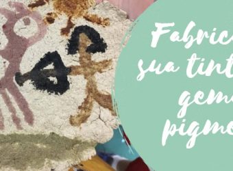 Fabricando sua tinta com gema e pigmentos