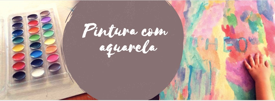 Pintura com aquarela