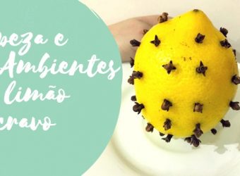 Limpeza e Cura de Ambientes com limão e cravo