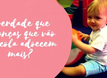 É verdade que crianças que vão à escola adoecem mais?