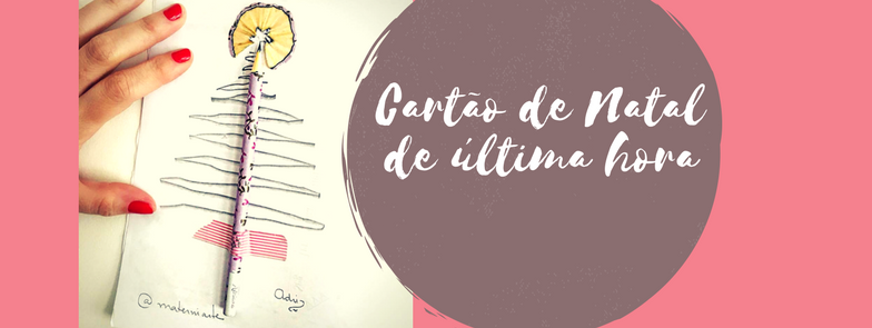 Cartão de Natal de última hora