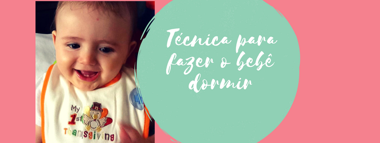 Técnica para fazer o bebê dormir