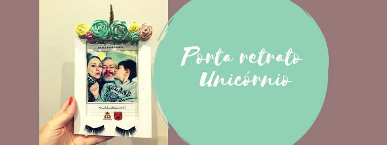 Porta retrato Unicórnio