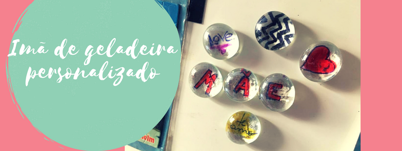 Imã de geladeira personalizado
