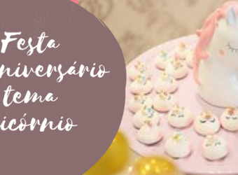 Festa de aniversário tema Unicórnio